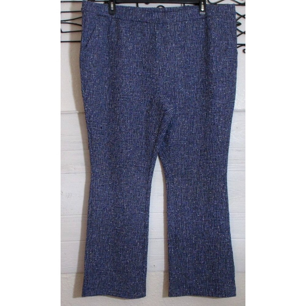 Isaac Mizrahi Women's Pants Size 2X Multicolored Elastic waist